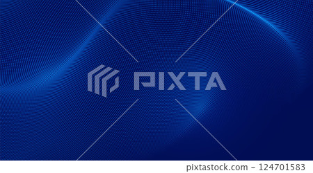 futuristic abstract dotted background in dynamic motion futuristic abstract dotted background in dynamic motion 124701583