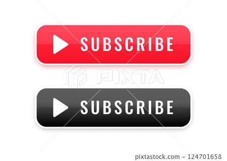 subscribe buttons for your youtube video channel 124701658