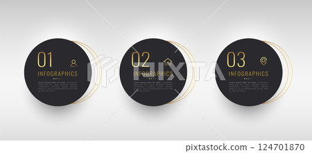 three step infographic banners perfect marketing tool for businesses three step infographic banners perfect marketing tool for businesses 124701870