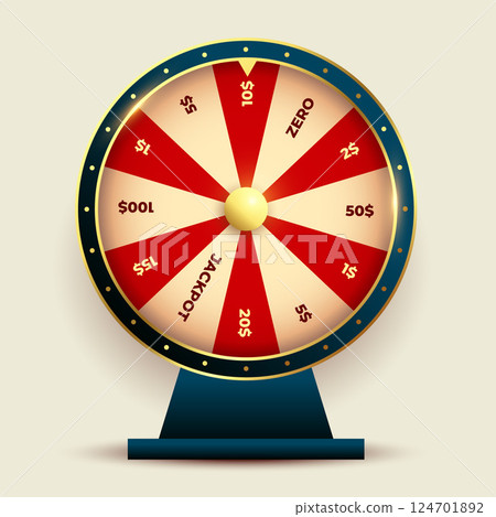 premium casino fortune wheel background spin for fun and entertainment 124701892