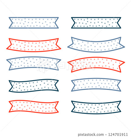 hand drawn colorful ribbon stripe background in collection hand drawn colorful ribbon stripe background in collection 124701911