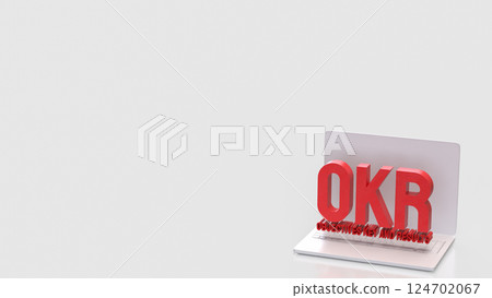 The OKR or Objective and Key Results for Business concept 3d Rendering. The OKR or Objective and Key Results for Business concept 3d Rendering. 124702067