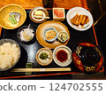 日本料理，水煮魚套餐 124702555