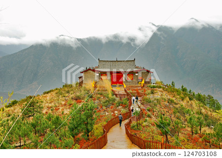 China, Yunnan Province, Shangri-La, Xianggelilaxiong Scenic Area, Zhengjue Temple 124703108