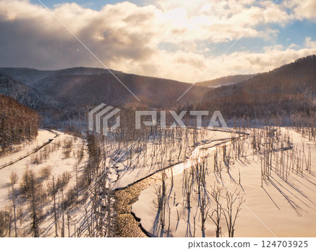 Winter scenery Winter scenery 124703925