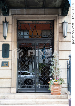 棉紡產業館（文藝復興式建築） 近代工業遺產 生活建築博物館 建築入口 124704118