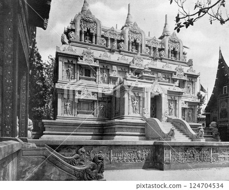 1900 Paris World's Fair, Dutch East Indies Pavilion 124704534