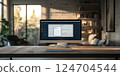 辦公室和電腦 #10 124704544
