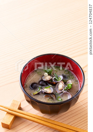 Shijimino味噌湯 124704837