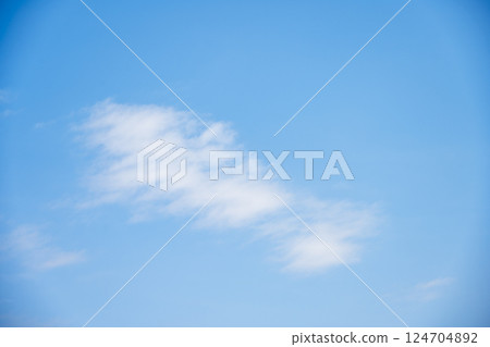 春天的天空 春天的天空 藍天 晴朗 四月 [東京] 124704892