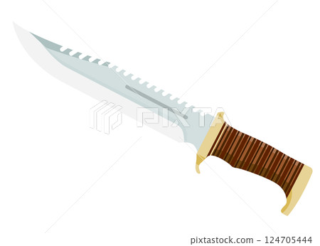 Survival knife (brown) Survival knife (brown) 124705444