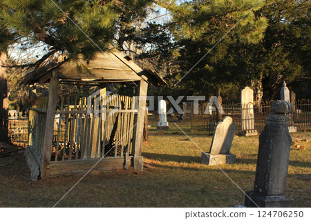Broken Crypt in Old North Church Cemetery Nacogdoches TX 124706250
