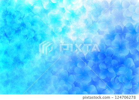 繡球花雨季花背景 124706278