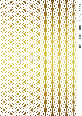 Hemp leaf pattern background (antique gold) Horizontal pattern gradation for vertical images Hemp leaf pattern background (antique gold) Horizontal pattern gradation for vertical images 124706833