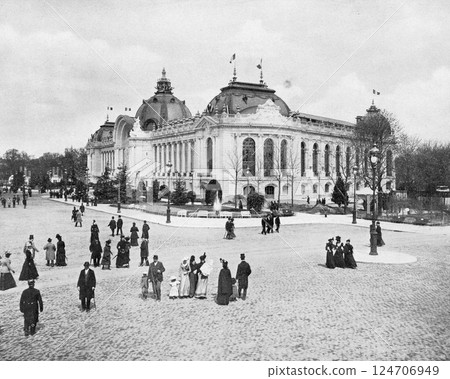 1900 年巴黎世界博覽會會場景觀 124706949