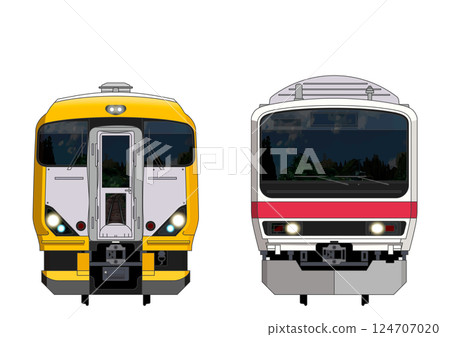 千葉列車 17 號_E257 系列 500 系列 / 209 系列 500 系列 124707020