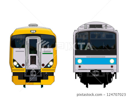 埼玉列車2號_E257系列 500/205系列 124707023