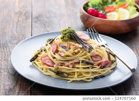 春季風味:蕨peperoncino 春季風味:蕨peperoncino 124707160