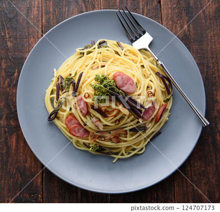 春季風味:蕨peperoncino 春季風味:蕨peperoncino 124707173