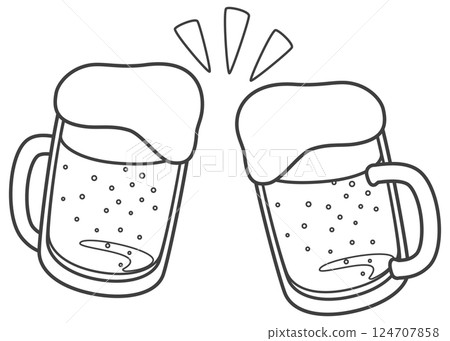 生啤酒敬酒 生啤酒敬酒 124707858