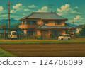 寧靜的田園風光 124708099