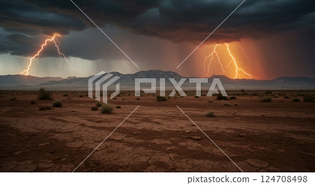 A fiery, blazing flame A fiery, blazing flame 124708498