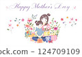 May Day Mother's Day. Happy Mother's Day. 124709109