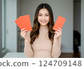 New Year's Hong Bao Meaning: Good Luck and Wealth. happy new year 124709148