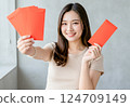 New Year's Hong Bao Meaning: Good Luck and Wealth. happy new year 124709149