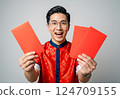 New Year's Hong Bao Meaning: Good Luck and Wealth. happy new year 124709155
