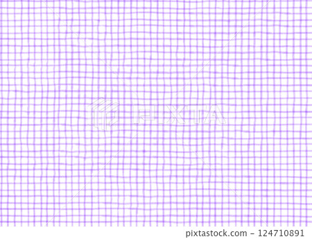 Cute handwritten pin check background_purple 124710891