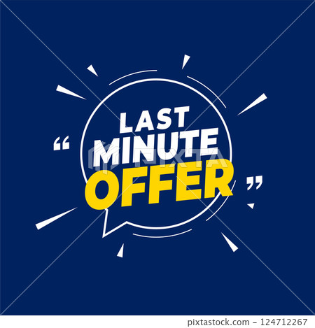 festive last minute coupon background with chat bubble festive last minute coupon background with chat bubble 124712267