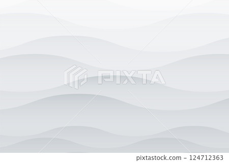 abstract and smooth wavy line white background design 124712363