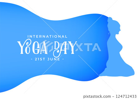 happy international yoga day background for a healthy lifestyle happy international yoga day background for a healthy lifestyle 124712433