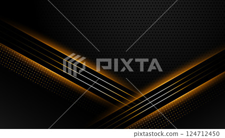 decorative and shiny golden lines on dark black wallpaper decorative and shiny golden lines on dark black wallpaper 124712450