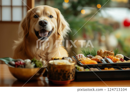 寵物與年度活動 |新年(黃金獵犬) 寵物與年度活動 |新年(黃金獵犬) 124713104