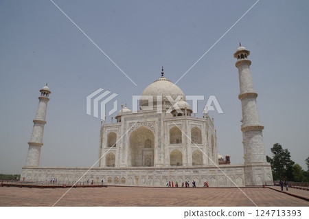 India World Heritage Site Taj Mahal 124713393