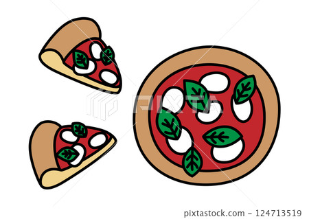 Pizza Margherita Pizza Margherita 124713519