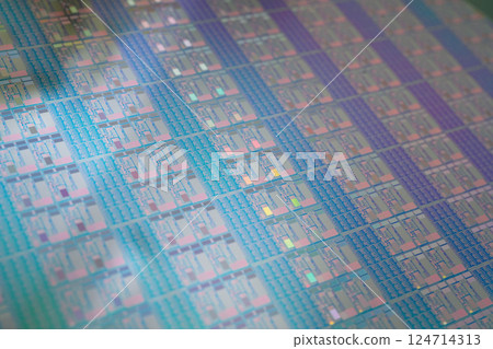 Silicon wafer for manufacturing semiconductor of integrated circuit. Silicon wafer for manufacturing semiconductor of integrated circuit. 124714313