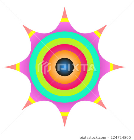 Mysterious logo Mysterious logo 124714800