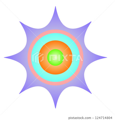 Mysterious logo 124714804