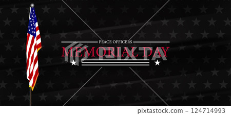 Honoring Our Heroes Peace Officers Memorial Day in the USA 124714993