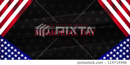 Never Forgotten Honoring Peace Officers on Memorial Day in the USA Never Forgotten Honoring Peace Officers on Memorial Day in the USA 124714996