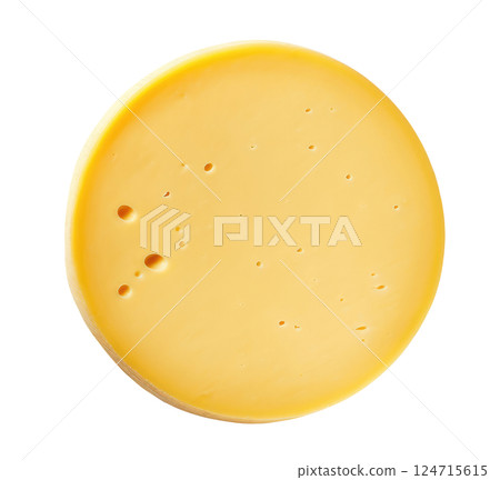 Round Hard Cheese 124715615