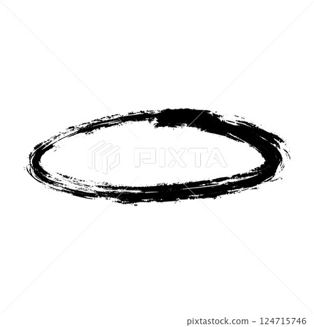 Hand drawn oval and circular doodle lines with brush, pen, and marker strokes. Sketch-style highlights and underlines for emphasis. Flat vector illustration isolated on white background. Hand drawn oval and circular doodle lines with brush, pen, and marker strokes. Sketch-style highlights and underlines for emphasis. Flat vector illustration isolated on white background. 124715746