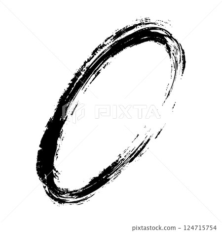 Hand drawn oval and circular doodle lines with brush, pen, and marker strokes. Sketch-style highlights and underlines for emphasis. Flat vector illustration isolated on white background. Hand drawn oval and circular doodle lines with brush, pen, and marker strokes. Sketch-style highlights and underlines for emphasis. Flat vector illustration isolated on white background. 124715754