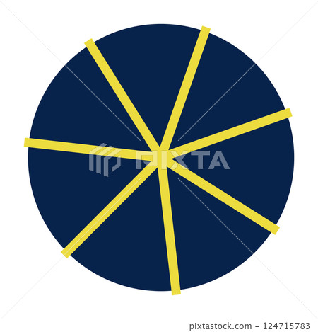 Colorful pie chart set with divided sections, circular infographic elements, geometric data visualization wheel, segmented diagram for statistics. Flat vector illustration isolated Colorful pie chart set with divided sections, circular infographic elements, geometric data visualization wheel, segmented diagram for statistics. Flat vector illustration isolated 124715783