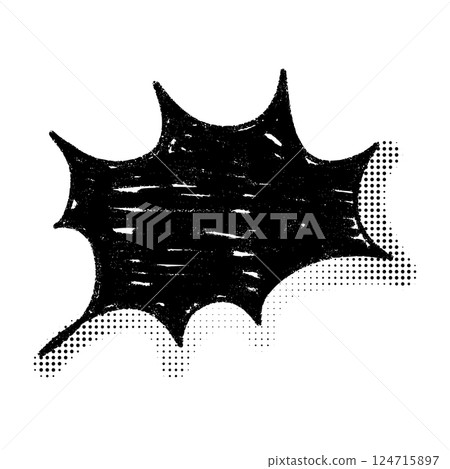 Pop art comic speech balloon with onomatopoeia effect. Cartoon dialog box and surprise sticker element. Flat vector illustration isolated on white background. Pop art comic speech balloon with onomatopoeia effect. Cartoon dialog box and surprise sticker element. Flat vector illustration isolated on white background. 124715897