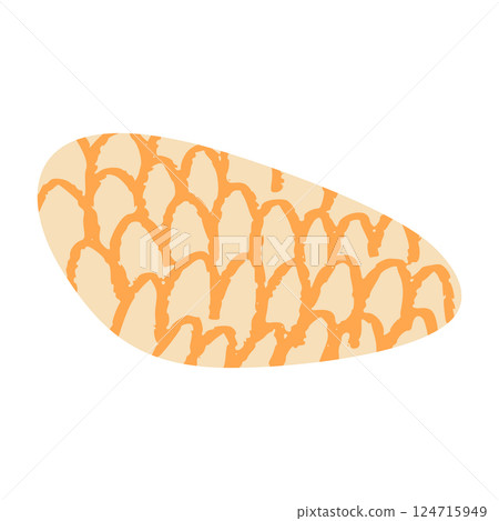 Abstract paper cutout shapes, organic geometric figures inspired, colorful summer texture, creative kid friendly design. Flat vector illustration isolated on white background. Abstract paper cutout shapes, organic geometric figures inspired, colorful summer texture, creative kid friendly design. Flat vector illustration isolated on white background. 124715949