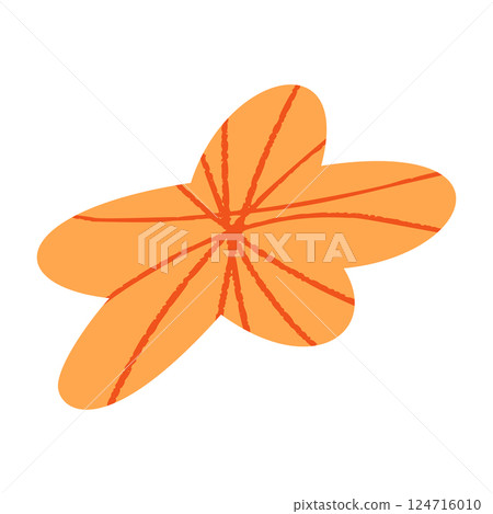 Abstract paper cutout shapes, organic geometric elements, colorful collage pattern with stars, modern kid friendly design. Flat vector illustration isolated on white background. 124716010